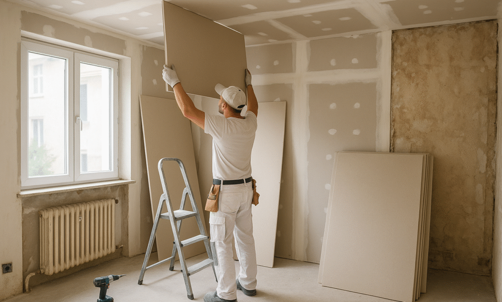 Photo de plaquiste à Rennes